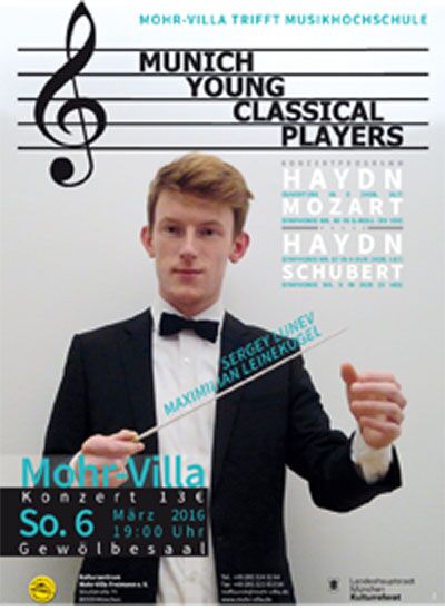 Plakat zur Veranstaltung: Munich Young Classical Players