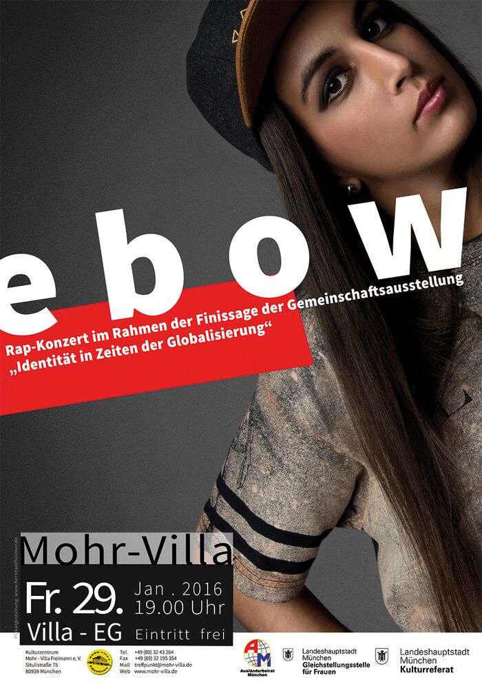 Plakat zur Veranstaltung: ebow