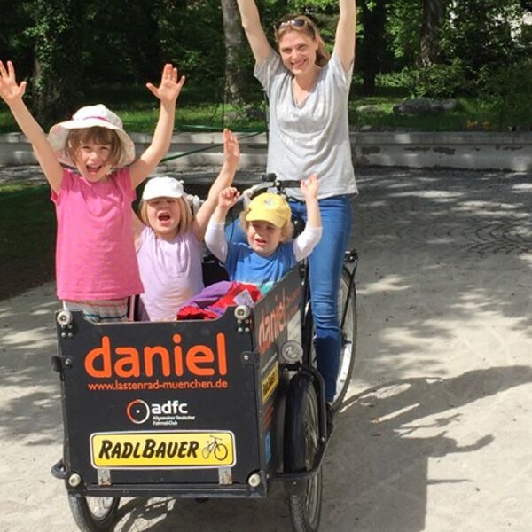 Veranstaltung Mohr-Villa: Daniel - Dein Lastenrad für München