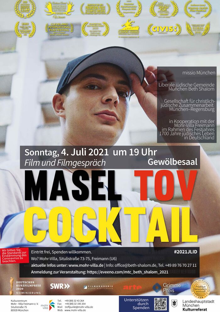 Plakat zur Veranstaltung: Masel Tov Cocktail