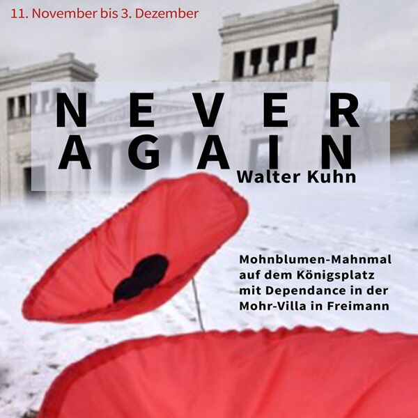 Veranstaltung Mohr-Villa: Never again