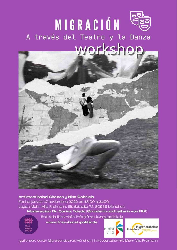 Plakat zur Veranstaltung: Filmvorführungen und Workshop für die spanischsprechende Community!