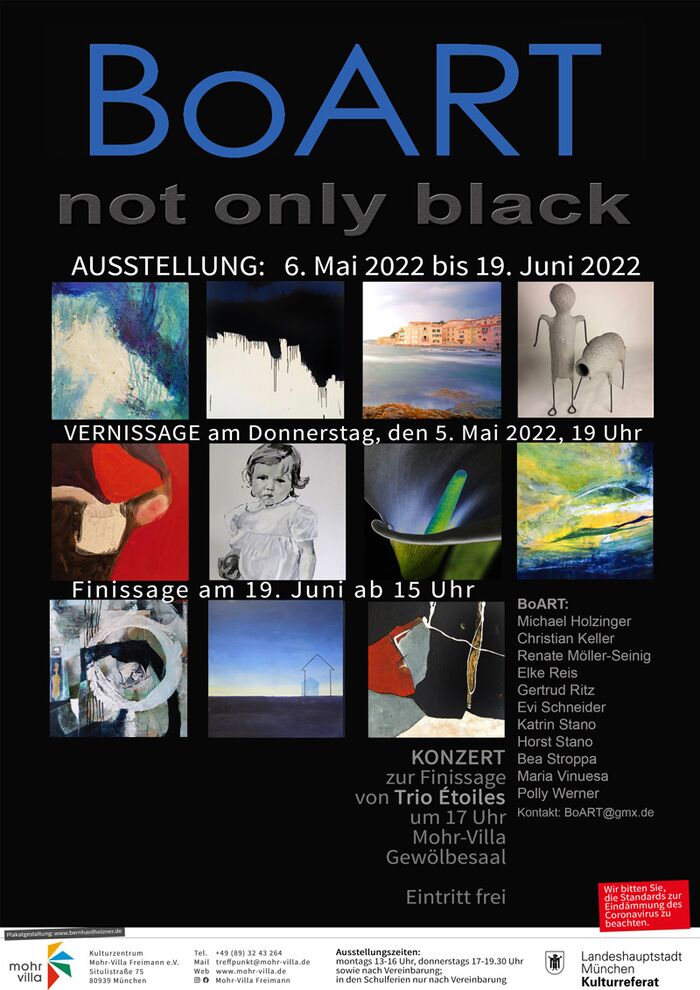 Plakat zur Veranstaltung: Not only black