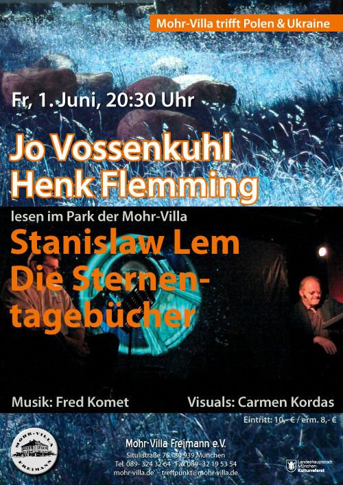 Plakat zur Veranstaltung: Stanislaw Lems Sternen­tage­bücher
