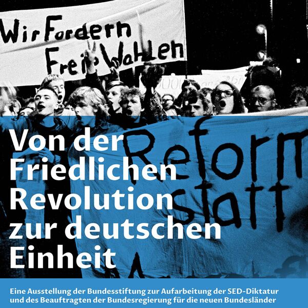 Veranstaltung Mohr-Villa: Von der friedlichen Revolution zur Deutschen Einheit