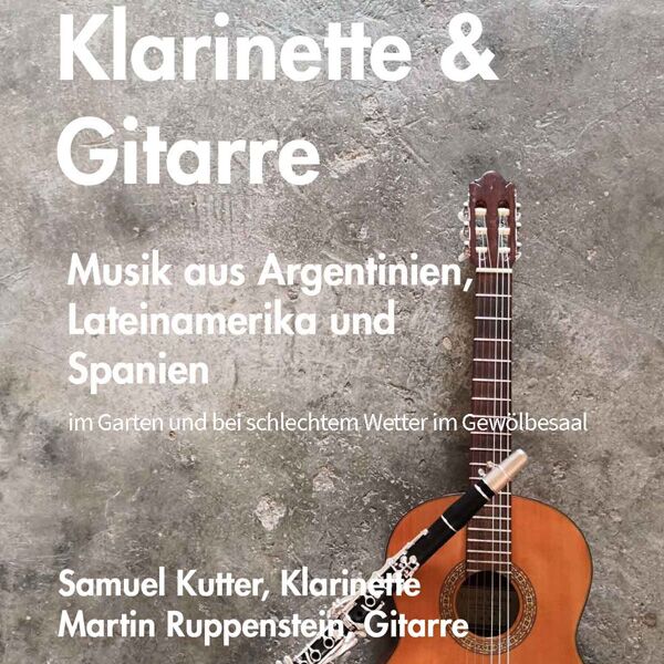 Veranstaltung Mohr-Villa: Klarinette & Gitarre im Dialog