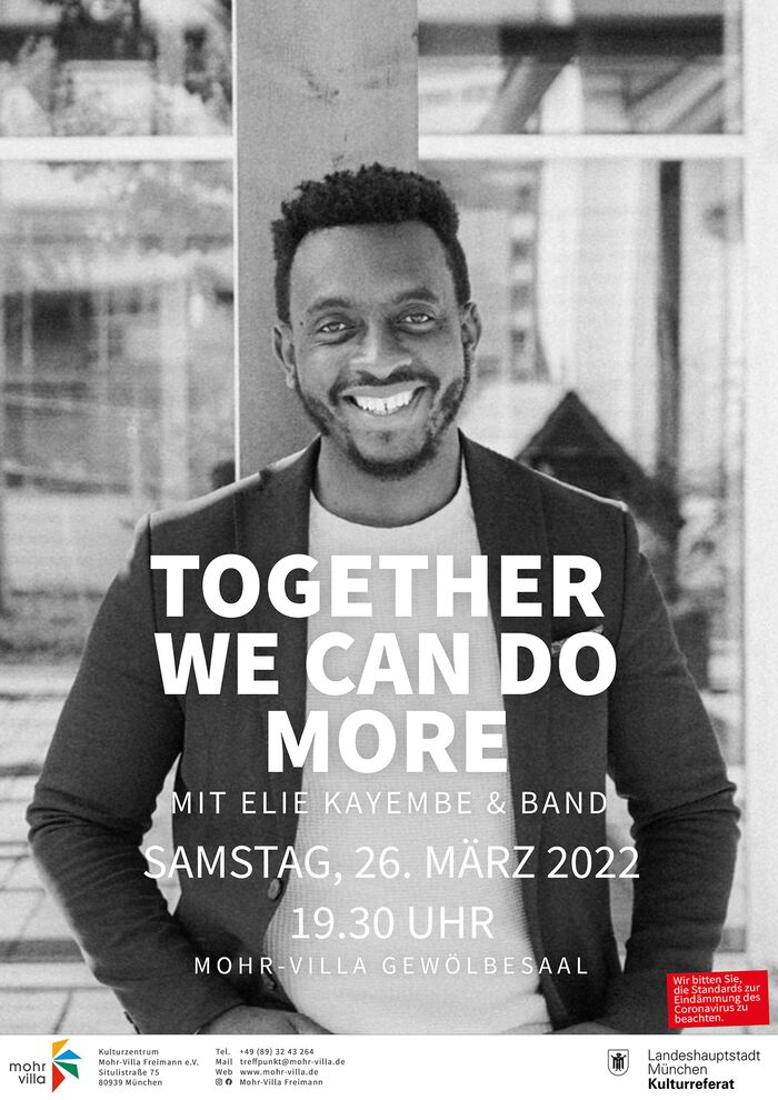 Plakat zur Veranstaltung: Together we can do more