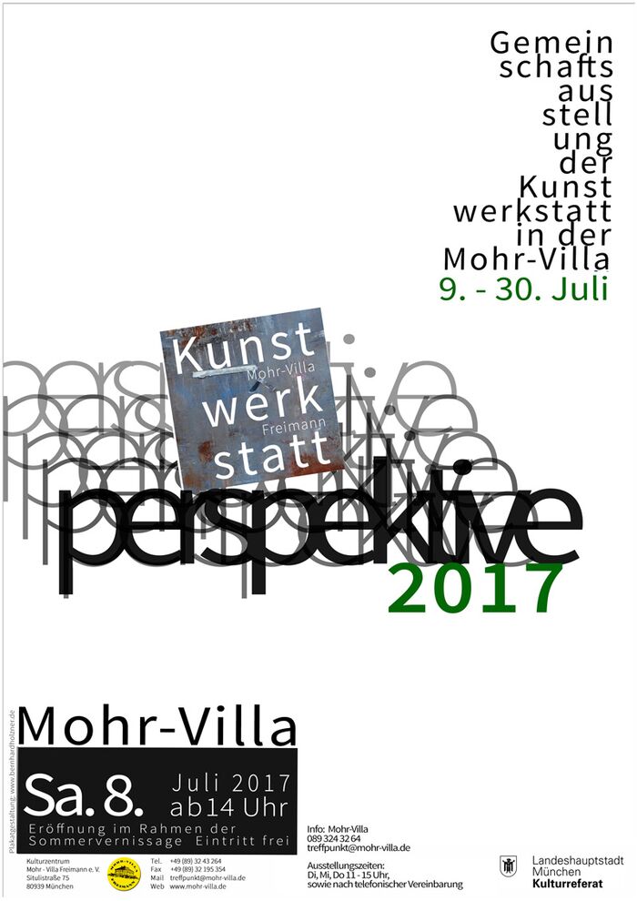 Plakat zur Veranstaltung: Perspektive 2017