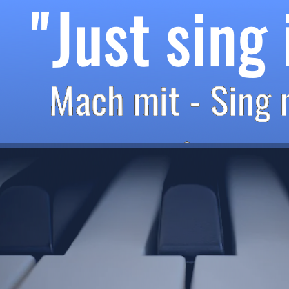 Veranstaltung Mohr-Villa: Just Sing It