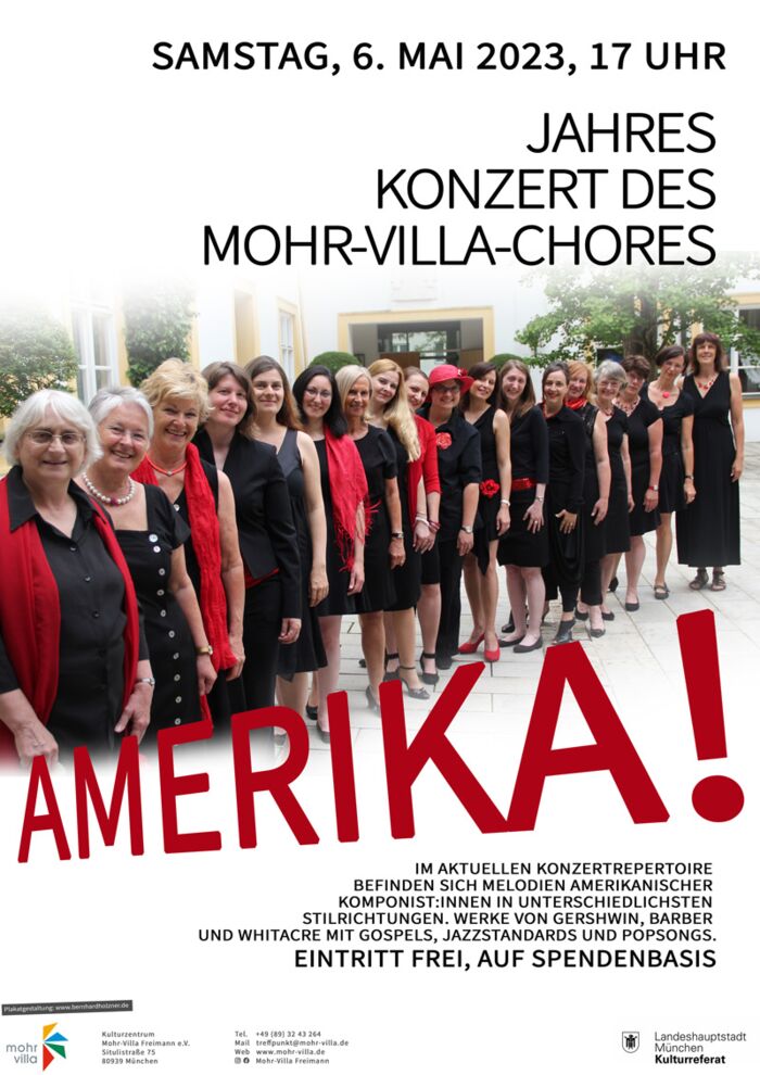 Plakat zur Veranstaltung: Amerika!