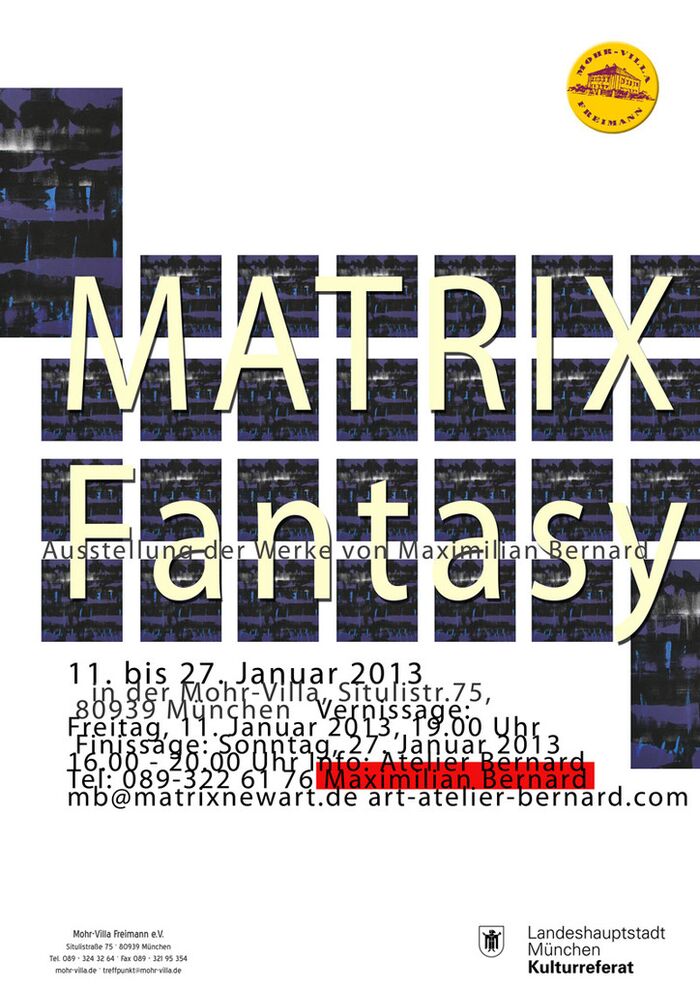 Plakat zur Veranstaltung: Matrix Fantasy
