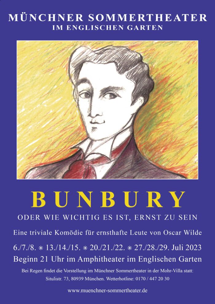 Plakat zur Veranstaltung: Bunbury: Herbstspielzeit