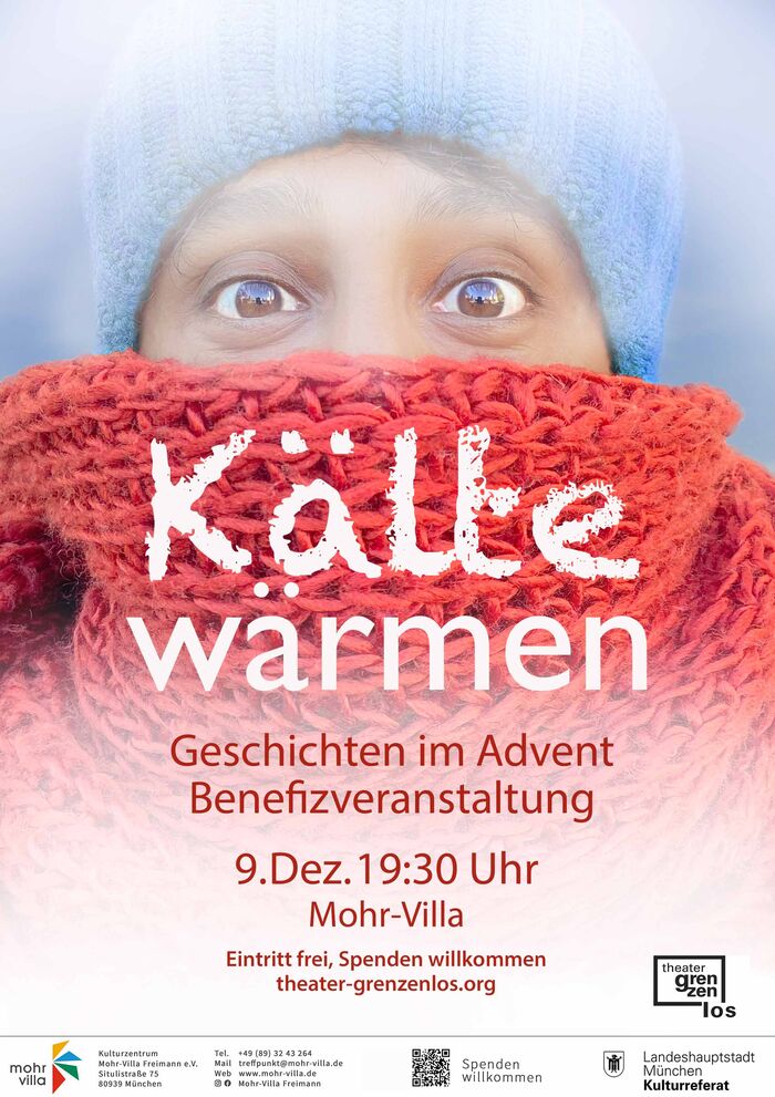 Plakat zur Veranstaltung: Kälte wärmen
