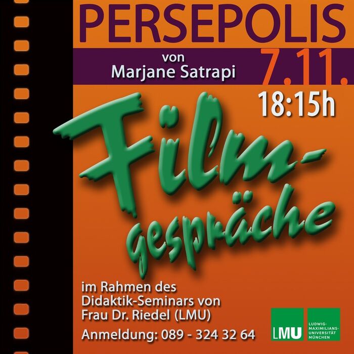 Plakat zur Veranstaltung: Persepolis
