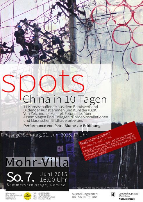 Plakat zur Veranstaltung: Spots - China in 10 Tagen