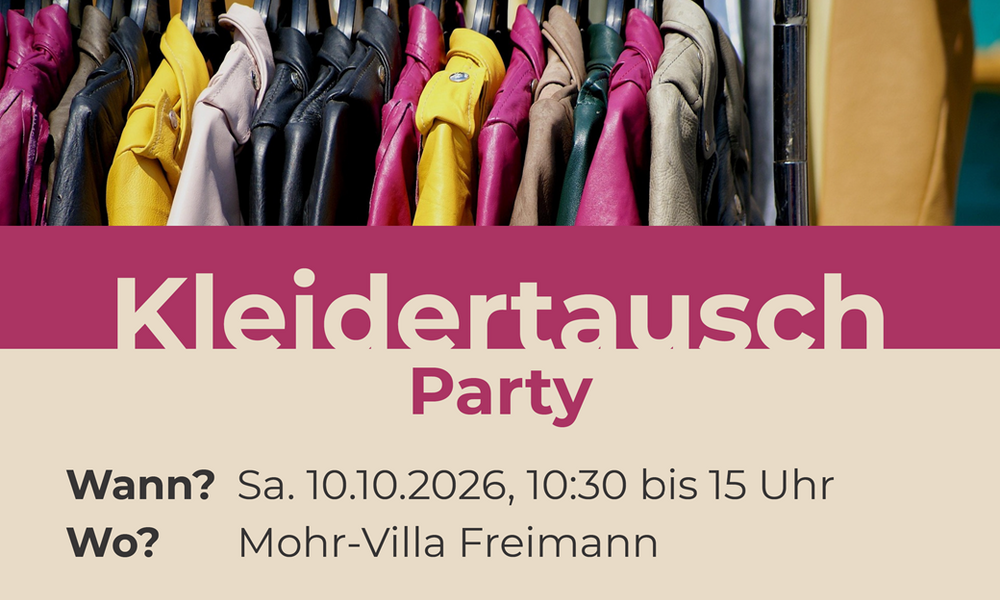 Veranstaltung: Kleidertauschparty