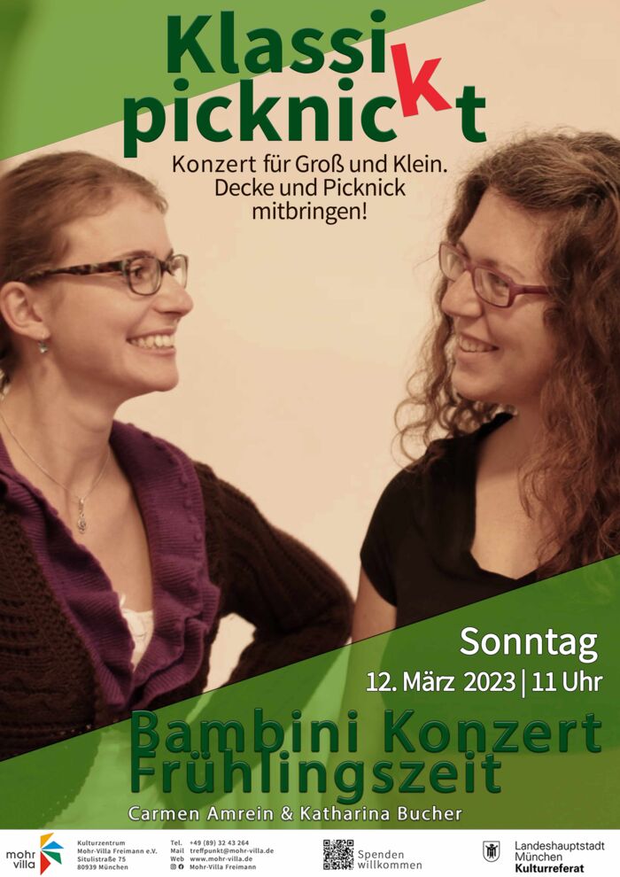 Plakat zur Veranstaltung: Klassik picknickt: Frühlingszeit
