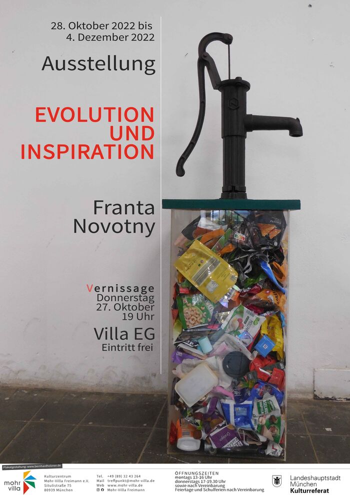 Plakat zur Veranstaltung: Evolution und Inspiration