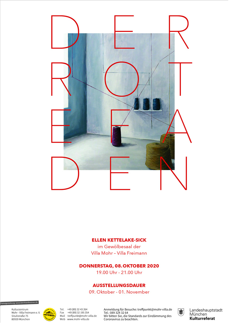 Plakat zur Veranstaltung: Der Rote Faden.
