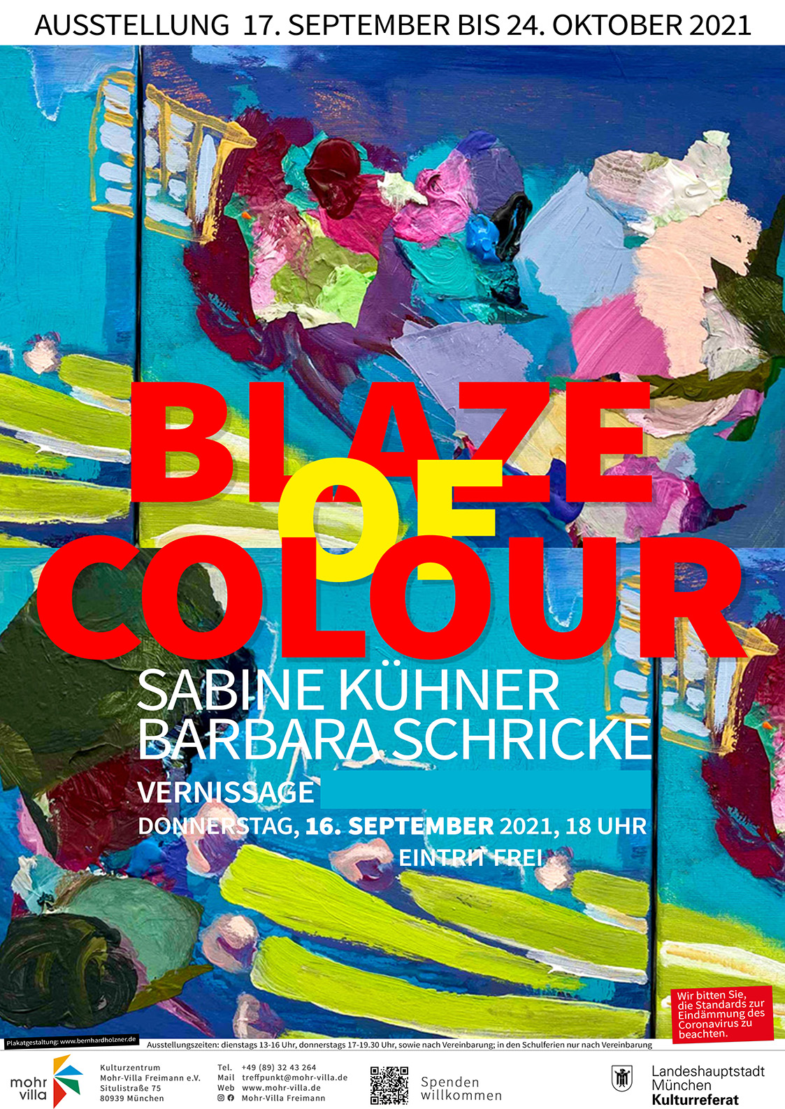 Plakat zur Veranstaltung: Blaze of Color