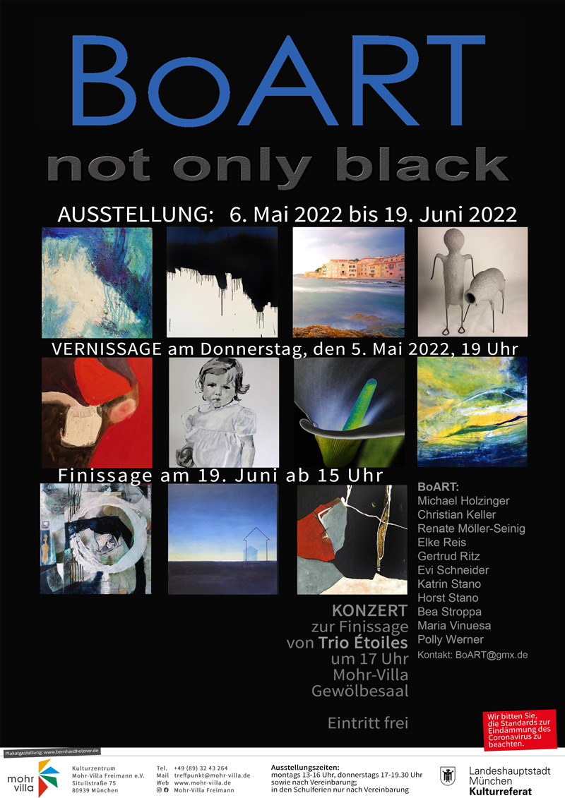 Plakat zur Veranstaltung: Not only black