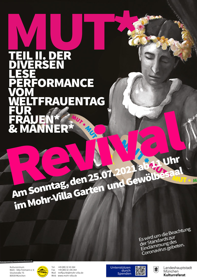 Plakat zur Veranstaltung: Mut* Revival
