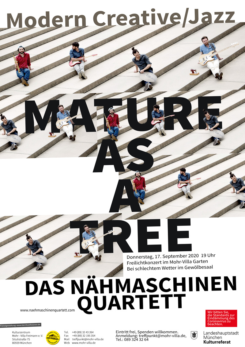 Plakat zur Veranstaltung: Mature as a Tree