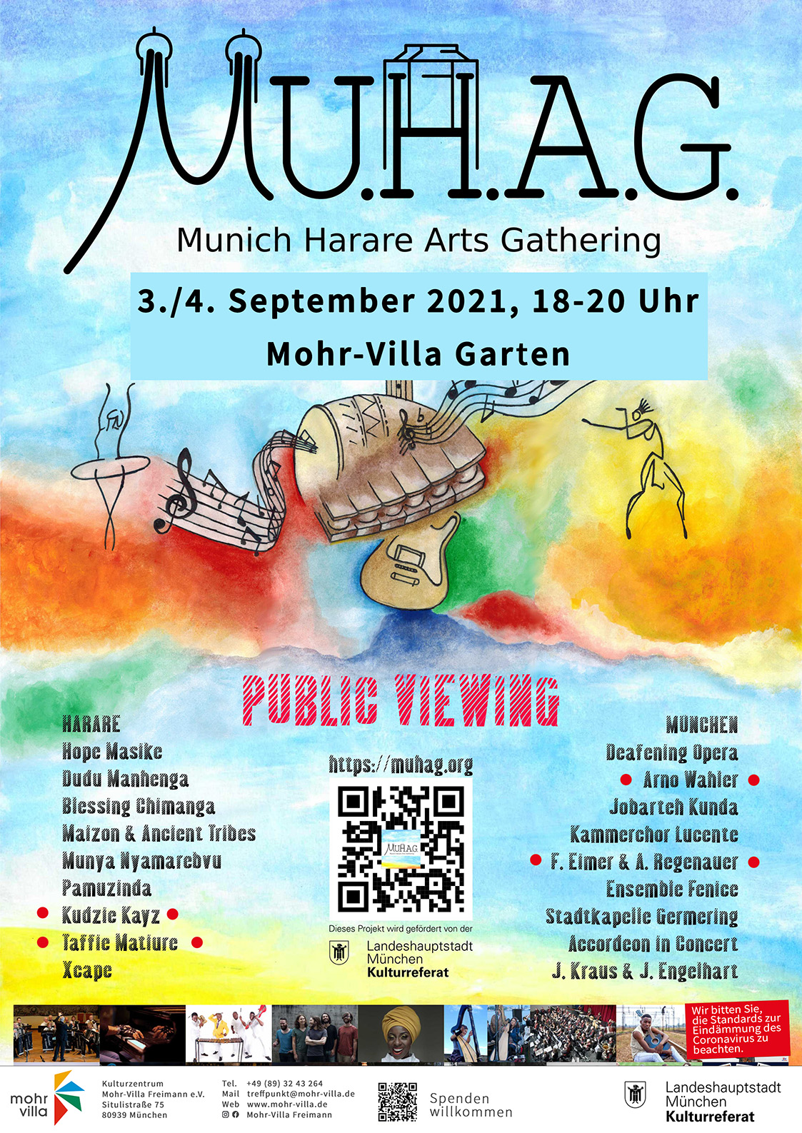 Plakat zur Veranstaltung: Muhag 2021 -Festival